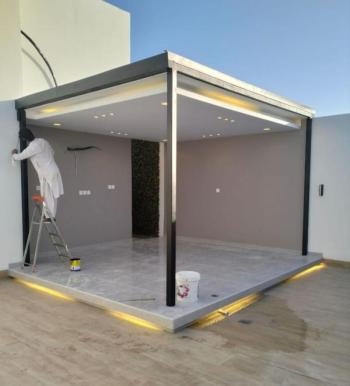 بناء مجالس وملاحق  وترميم مباني 